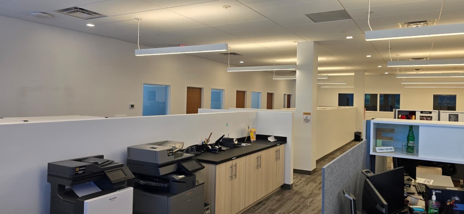 Freshly Painted Commercial Space